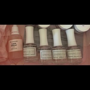 Sparkle and co dipped powder liquid set
